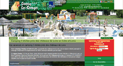 Desktop Screenshot of campinglesgranges.fr