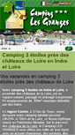 Mobile Screenshot of campinglesgranges.fr